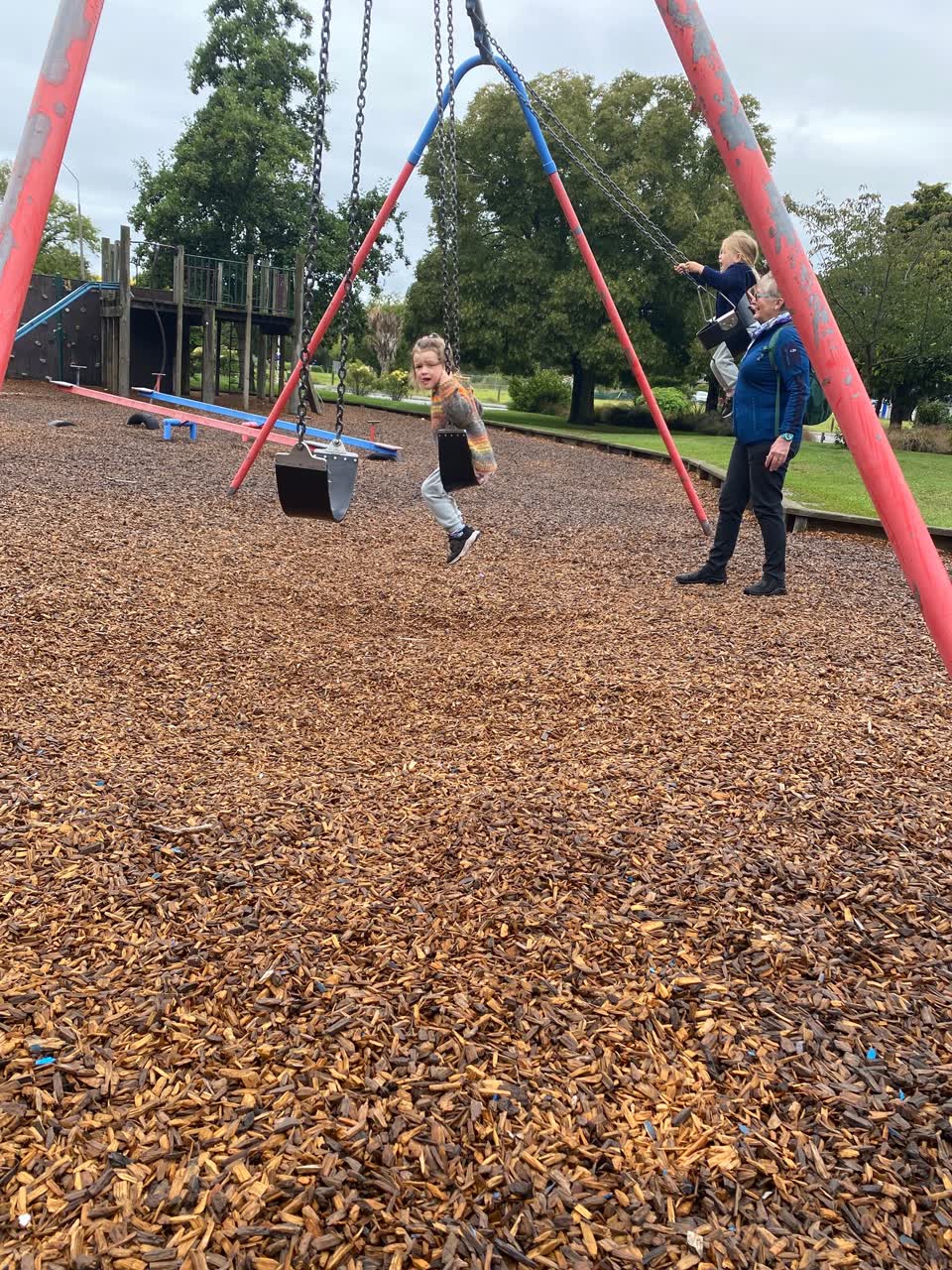 The photograph attached to this parks report
