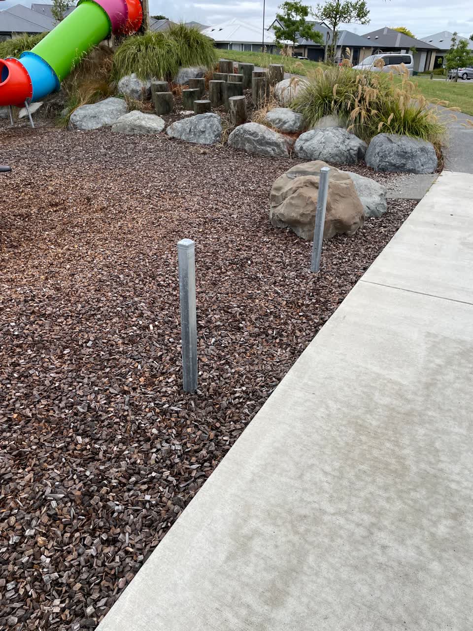 The photograph attached to this parks report