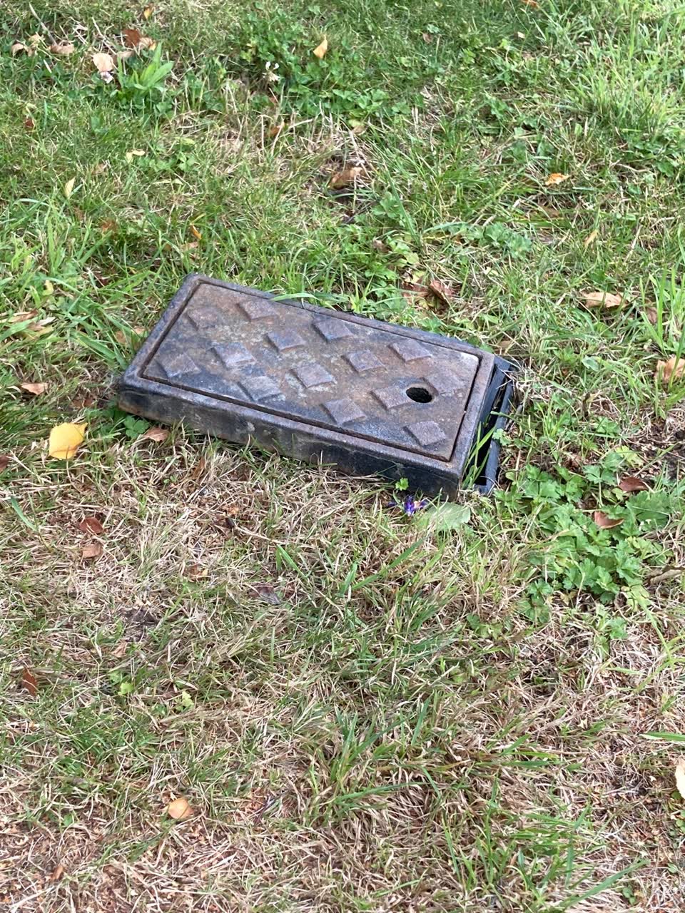 The photograph attached to this water supply report