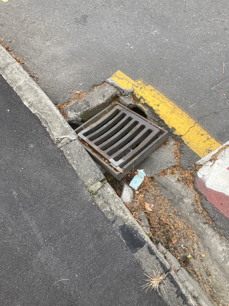 The photograph attached to this wastewater/stormwater report