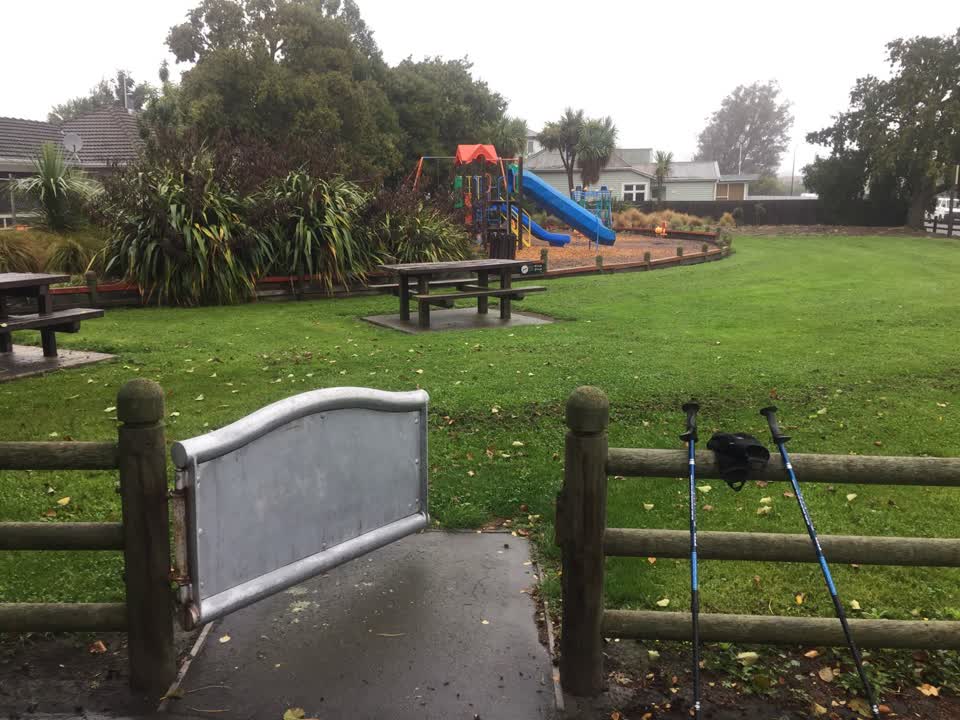 The photograph attached to this parks report