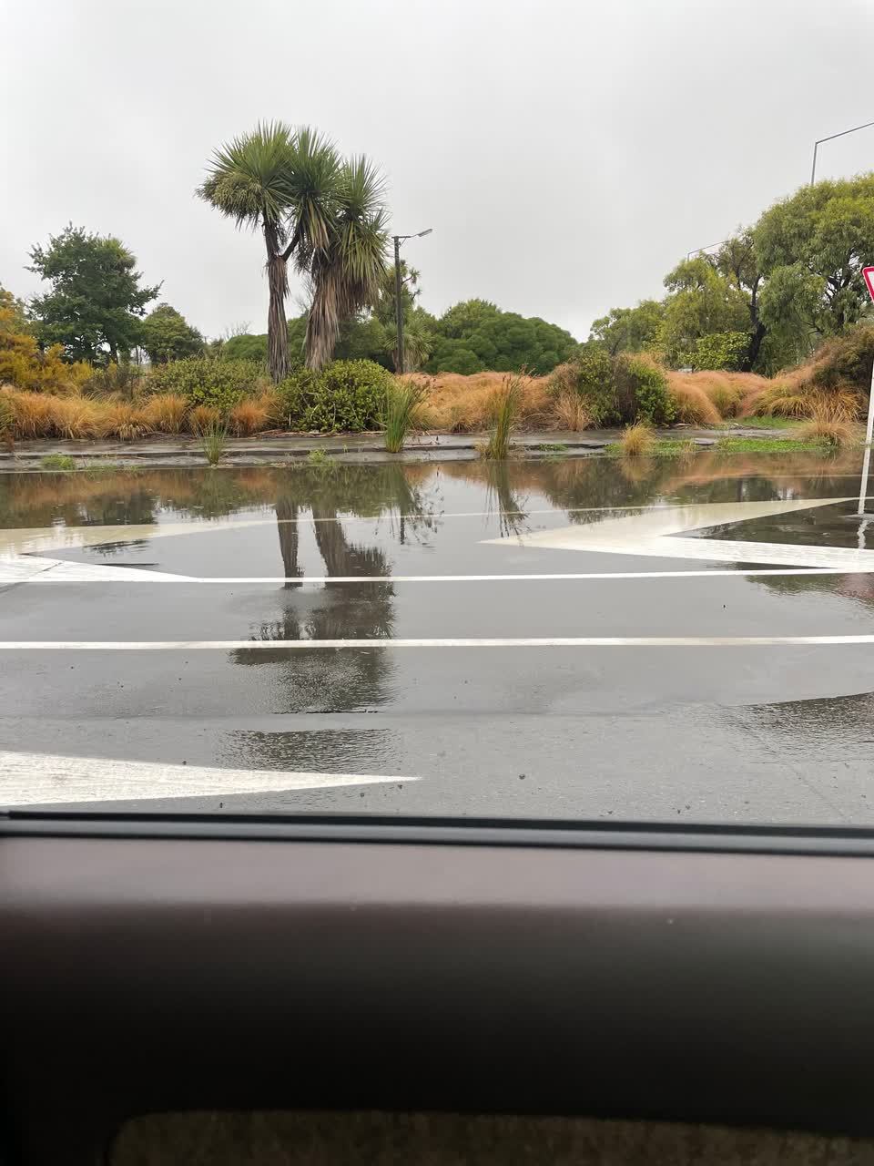 The photograph attached to this wastewater/stormwater report