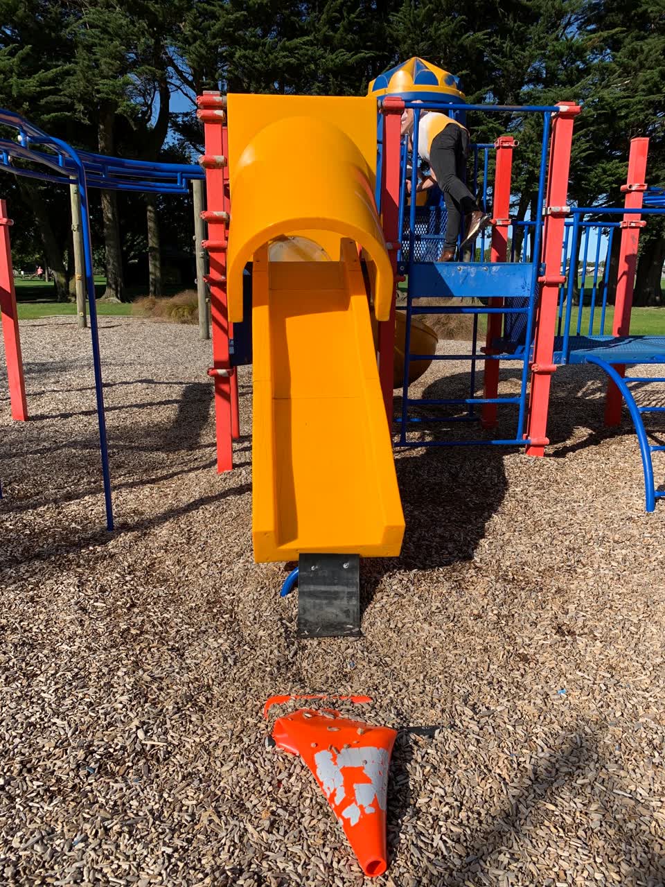 The photograph attached to this parks report