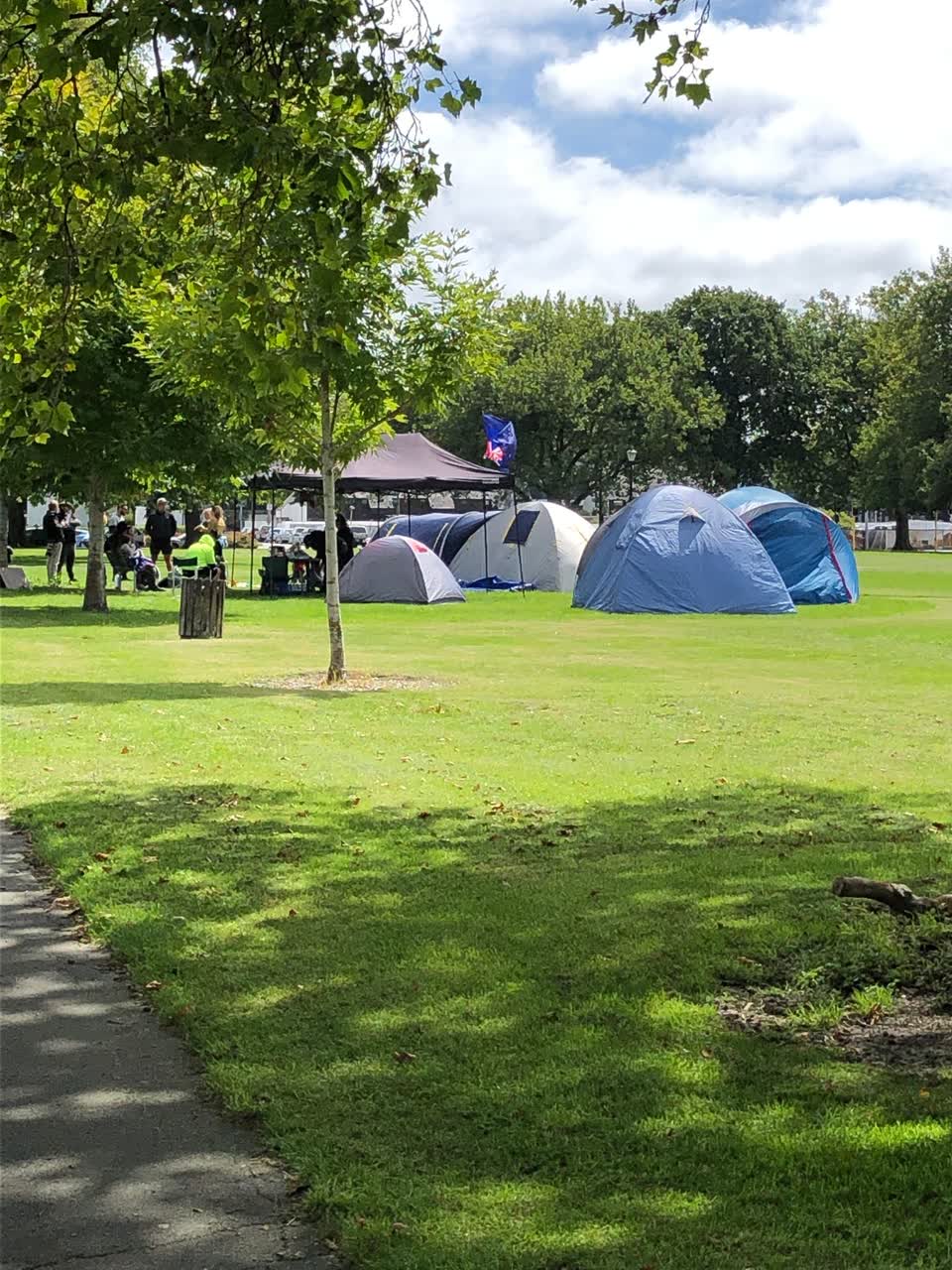 The photograph attached to this parks report