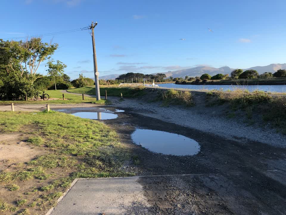 The photograph attached to this parks report