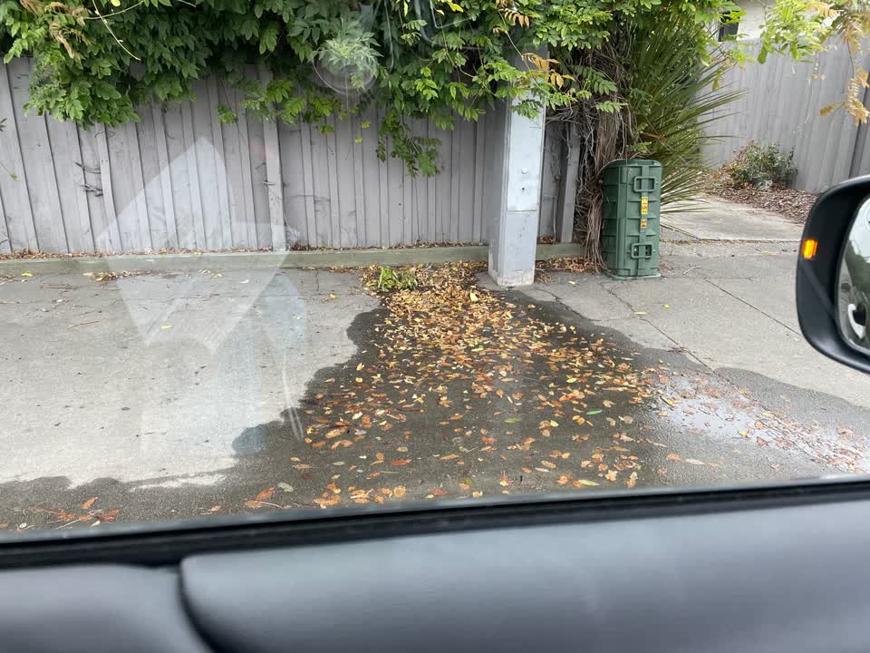 The photograph attached to this water supply report