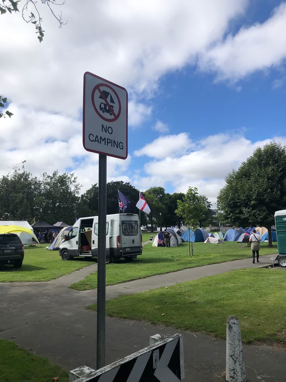 The photograph attached to this parks report