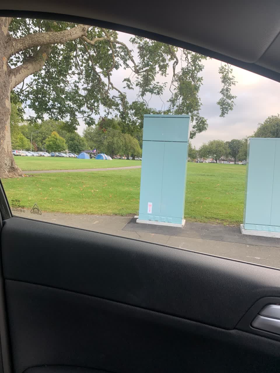 The photograph attached to this parks report