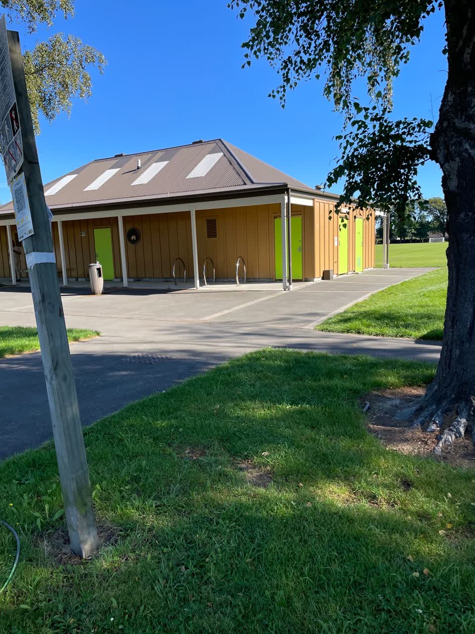 The photograph attached to this parks report