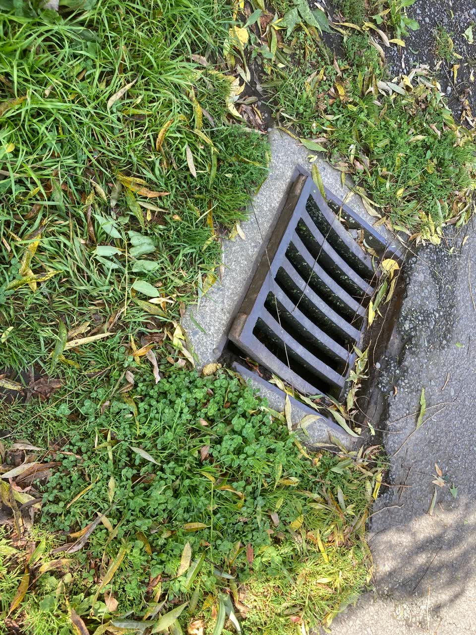 The photograph attached to this wastewater/stormwater report