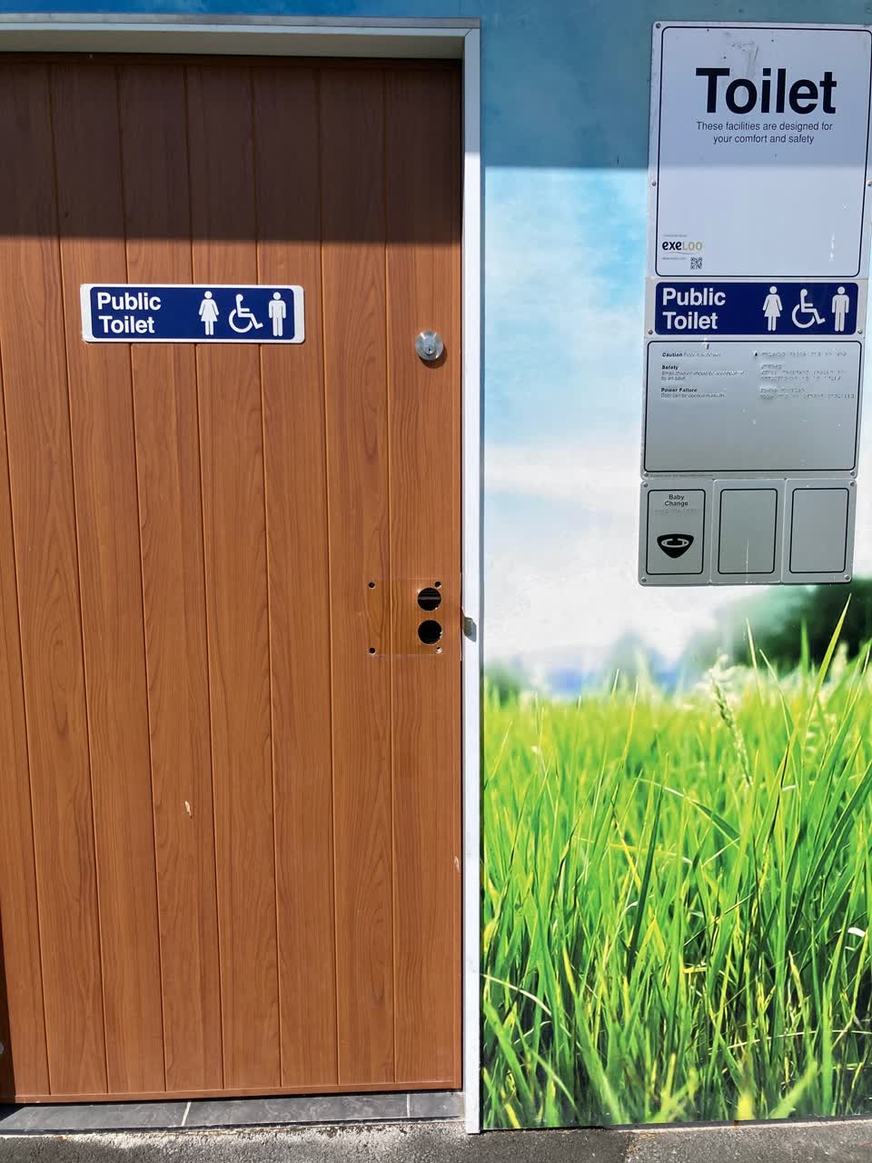 The photograph attached to this parks report