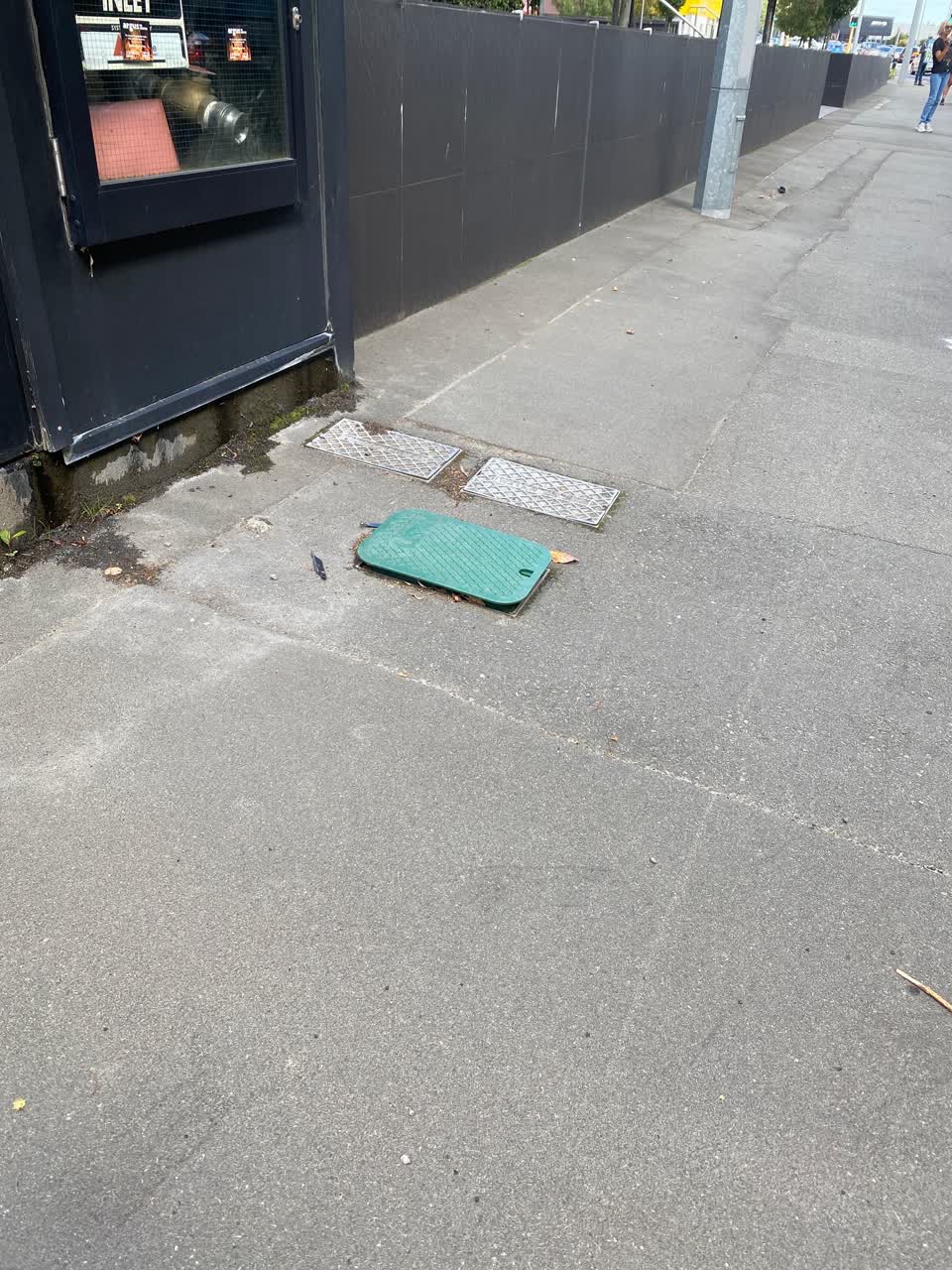 The photograph attached to this wastewater/stormwater report
