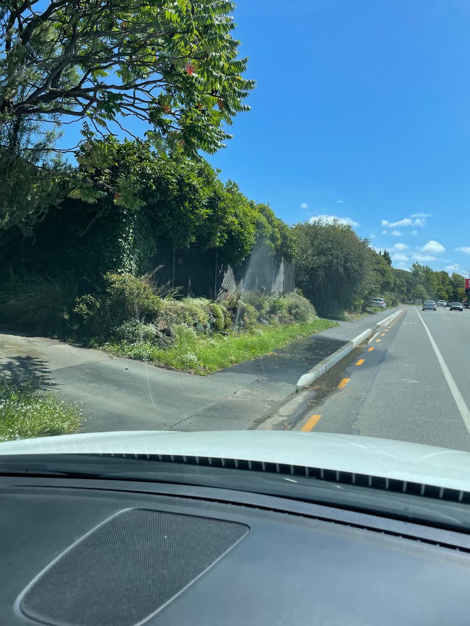 The photograph attached to this water leak report