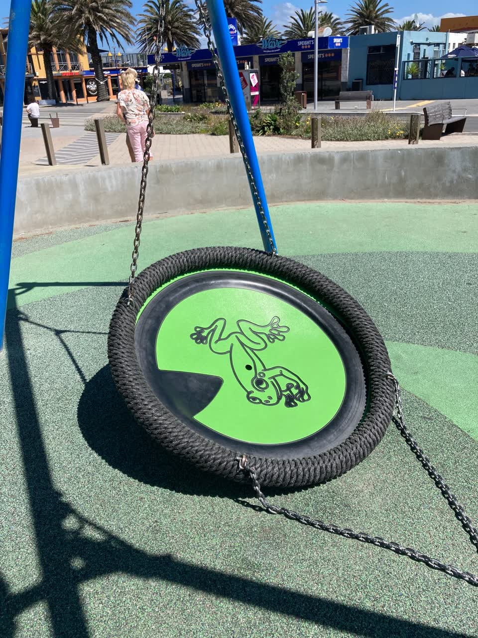 The photograph attached to this parks report