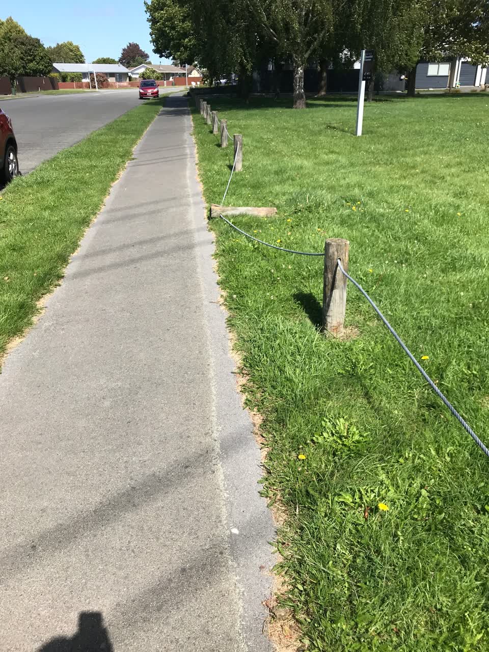 The photograph attached to this parks report