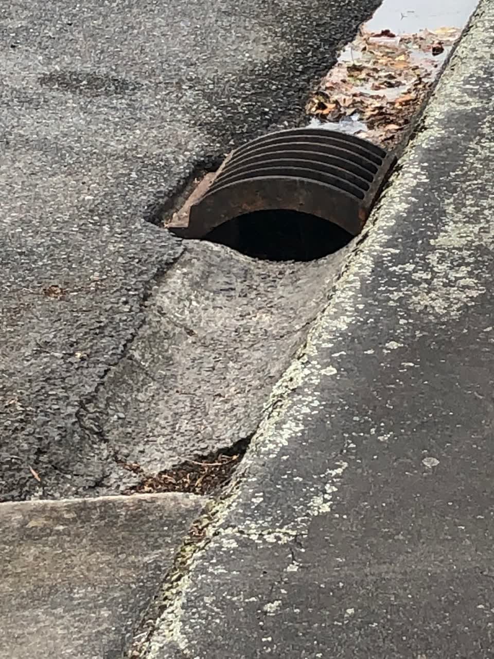 The photograph attached to this wastewater/stormwater report