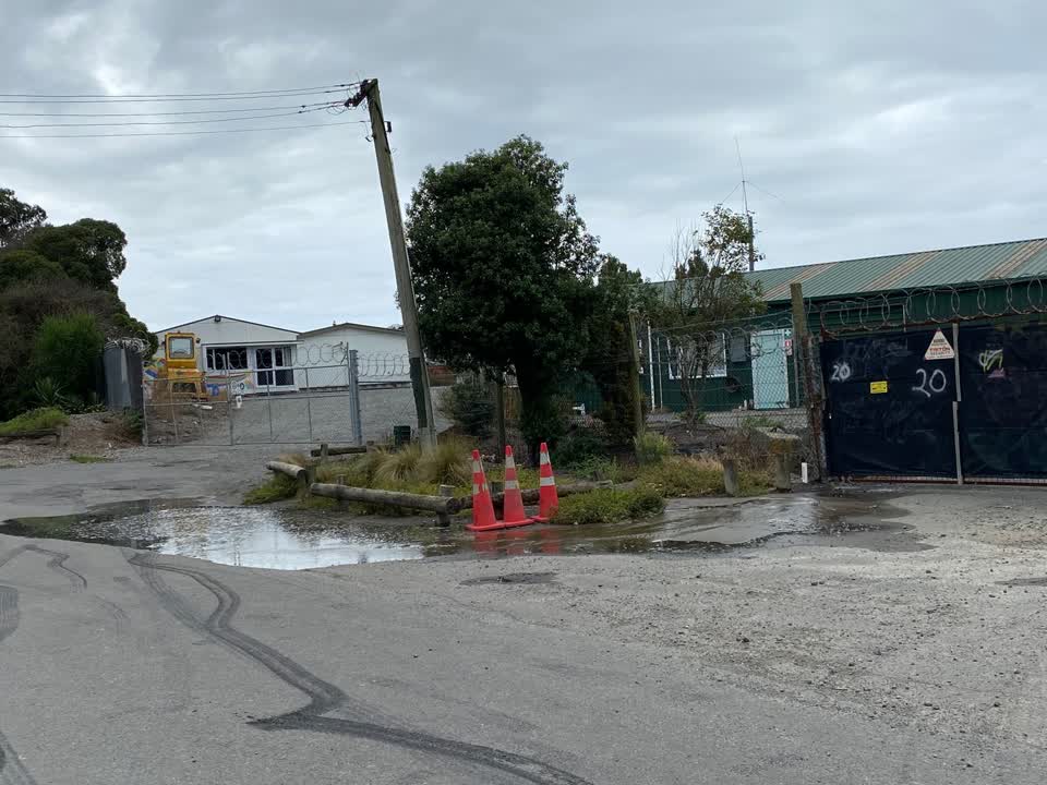 The photograph attached to this water supply report