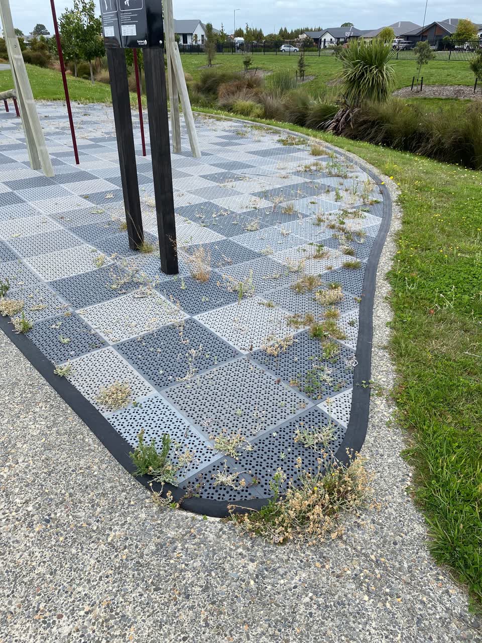 The photograph attached to this parks report