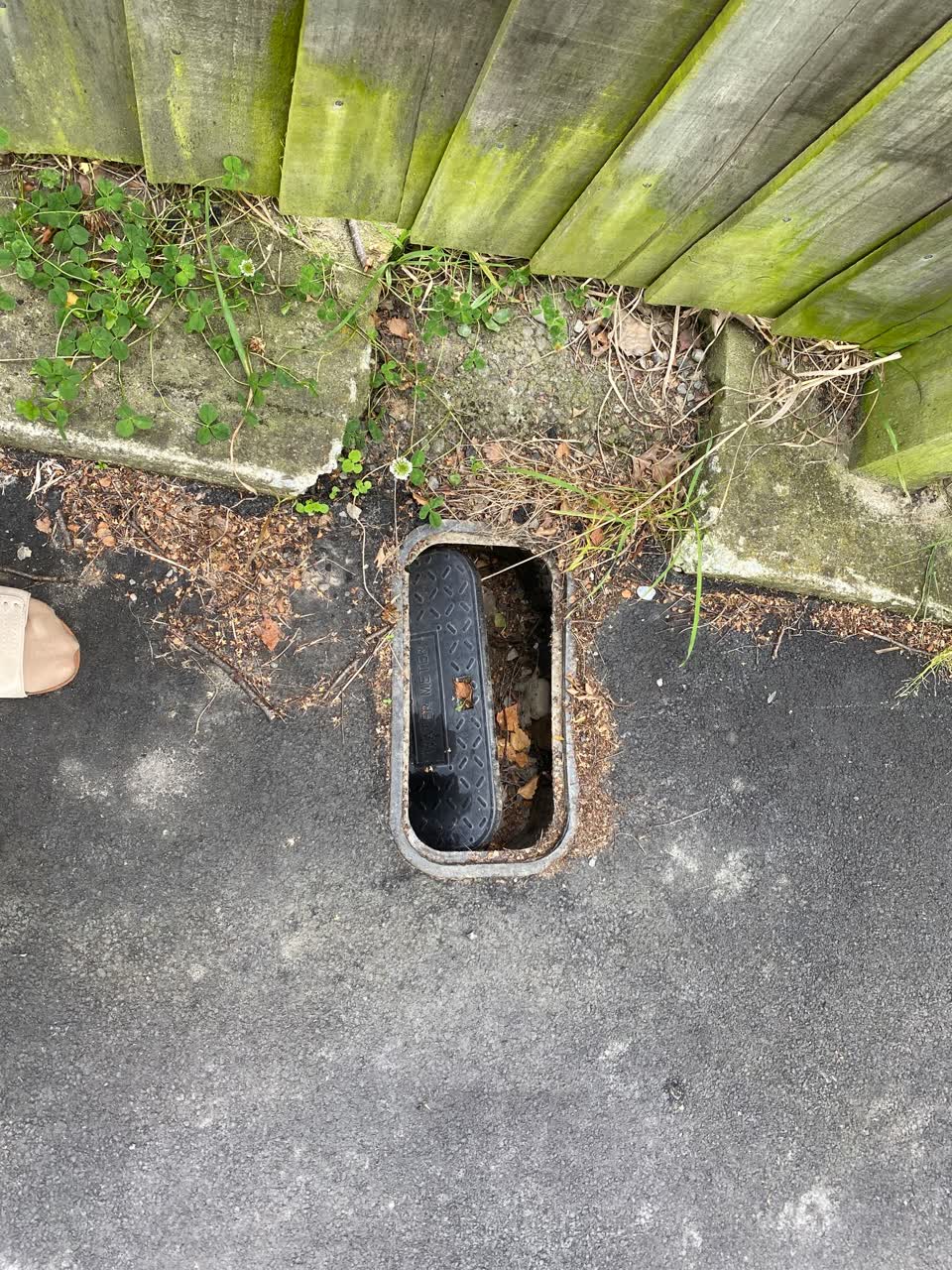 The photograph attached to this water supply report