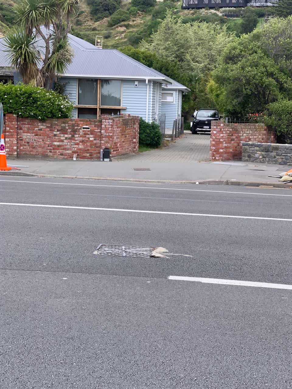 The photograph attached to this sewer - general report
