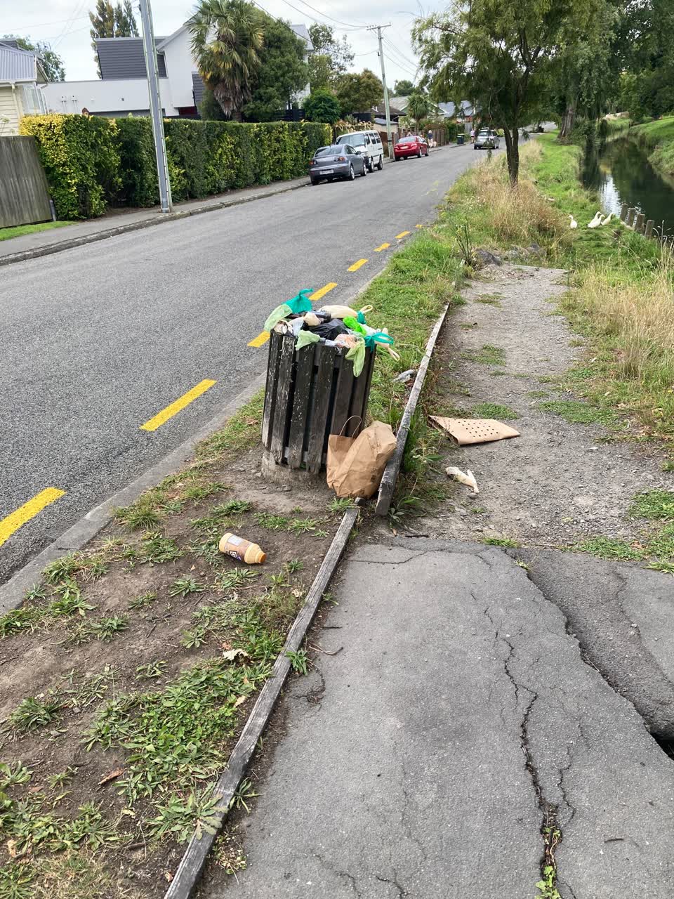 The photograph attached to this parks report