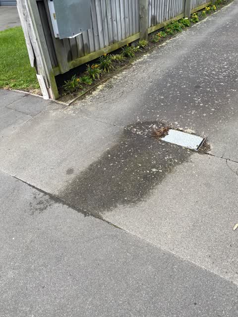 Water Leak, a report photo