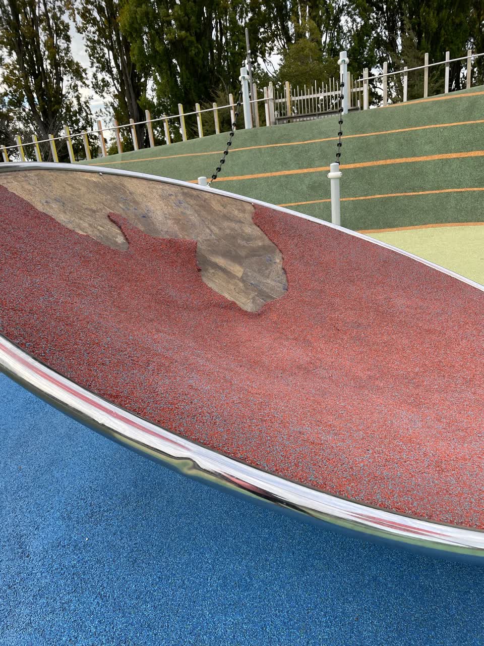 The photograph attached to this parks report