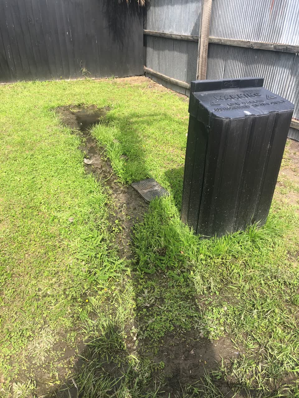 The photograph attached to this water supply report