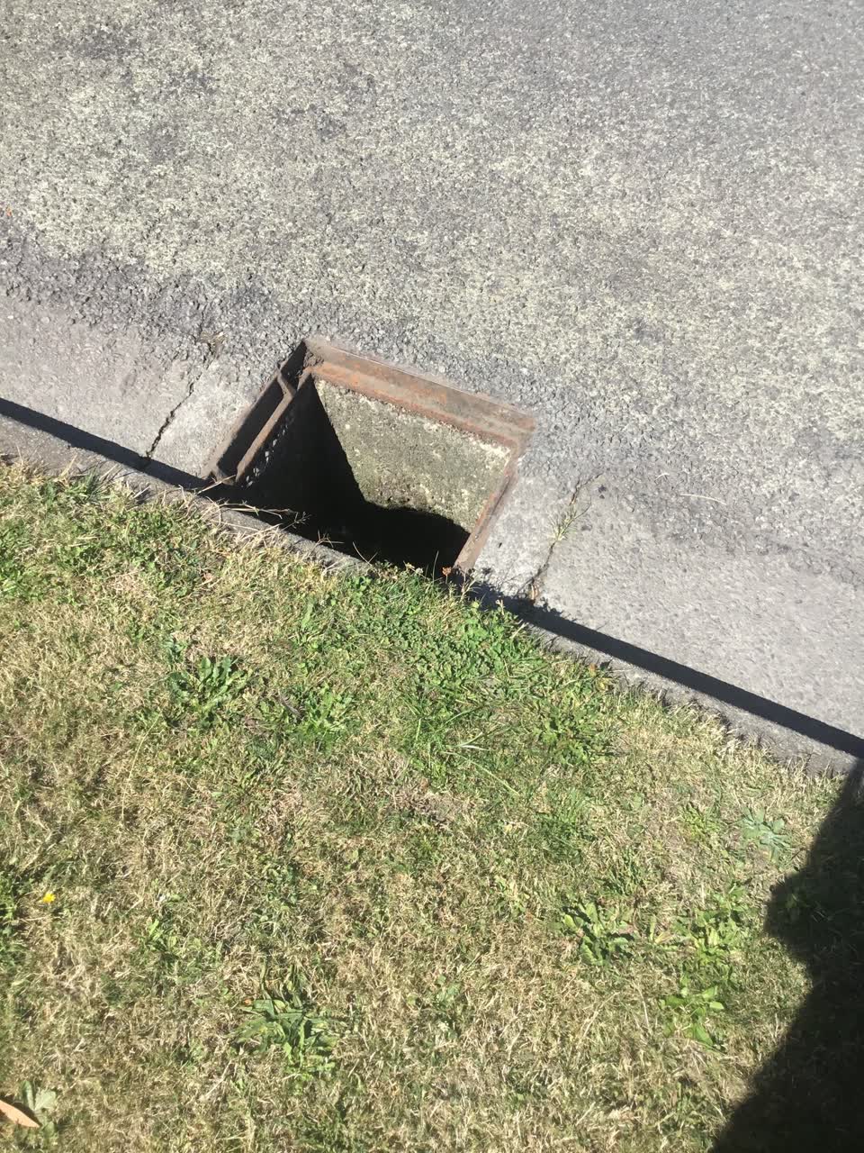 The photograph attached to this wastewater/stormwater report
