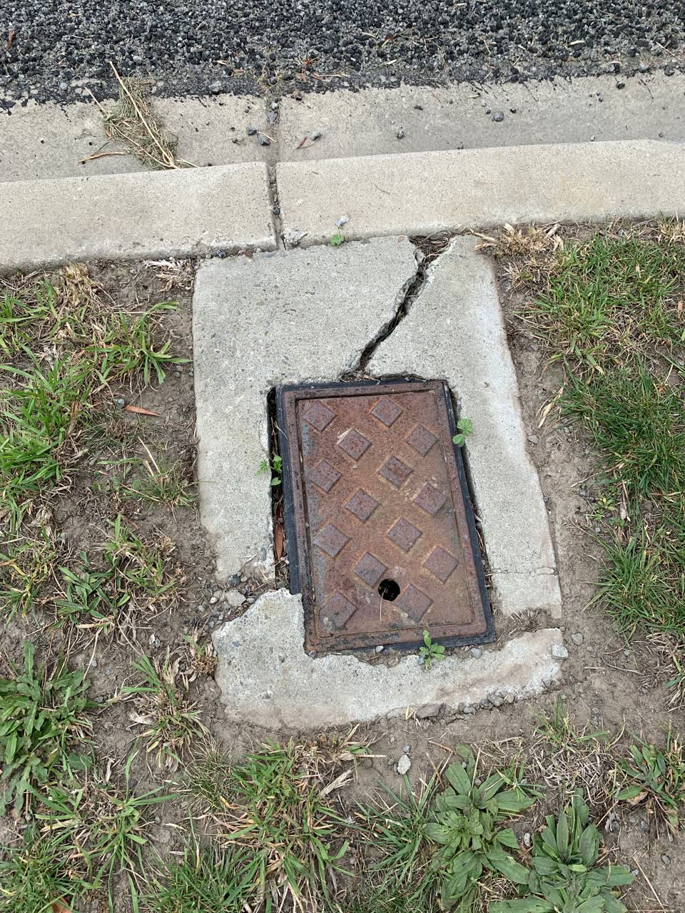 The photograph attached to this wastewater/stormwater report