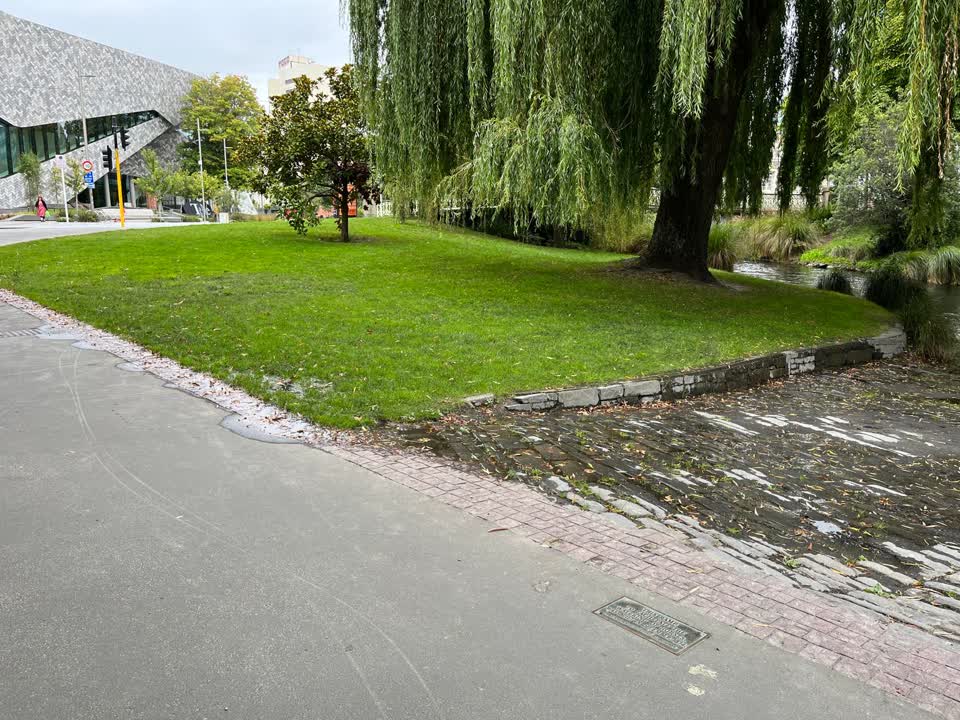 The photograph attached to this water leak report
