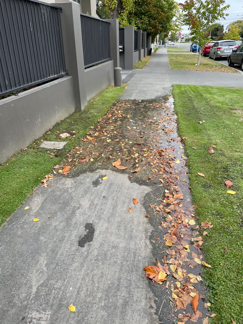 The photograph attached to this water supply report