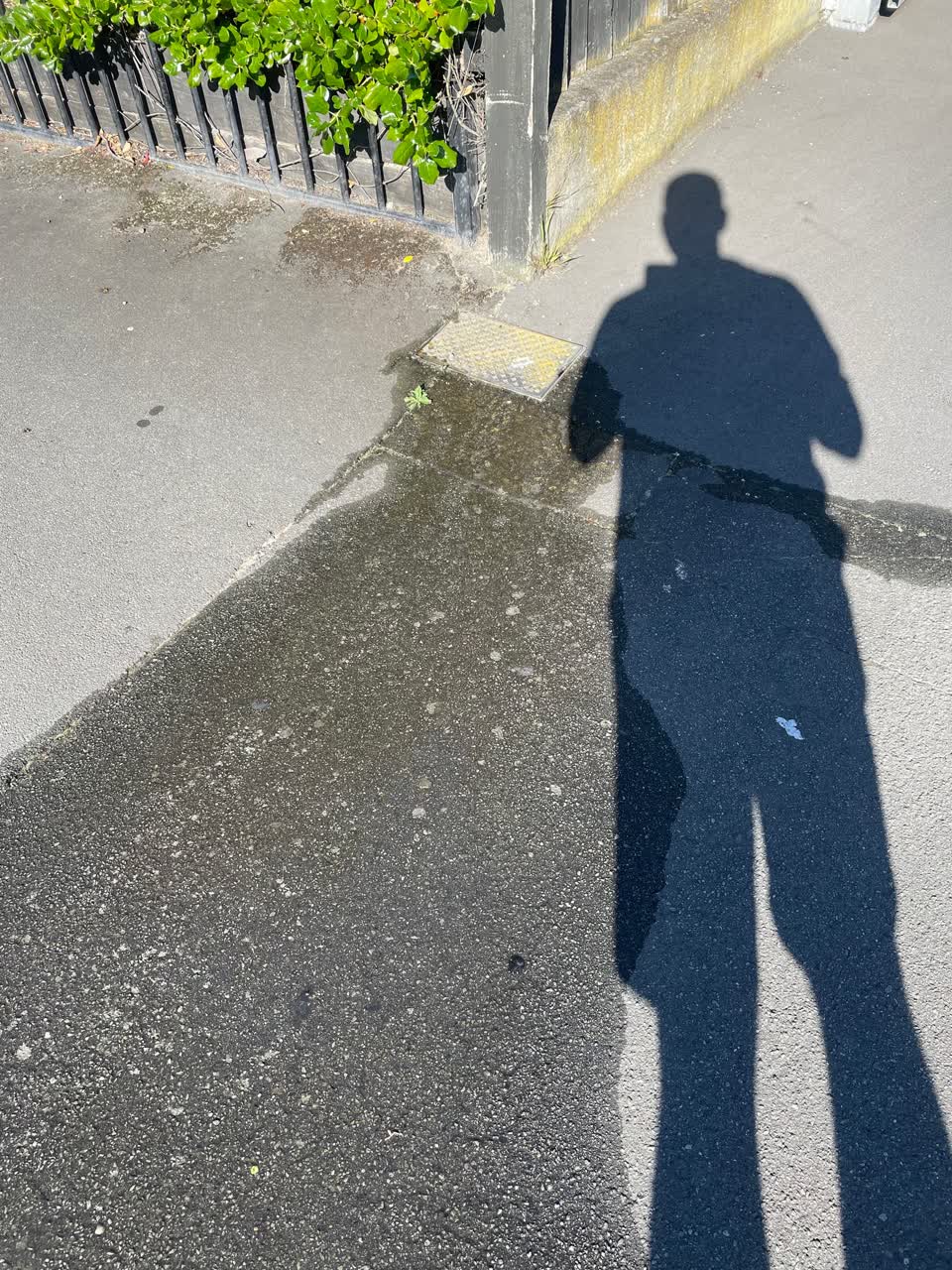 The photograph attached to this water leak report