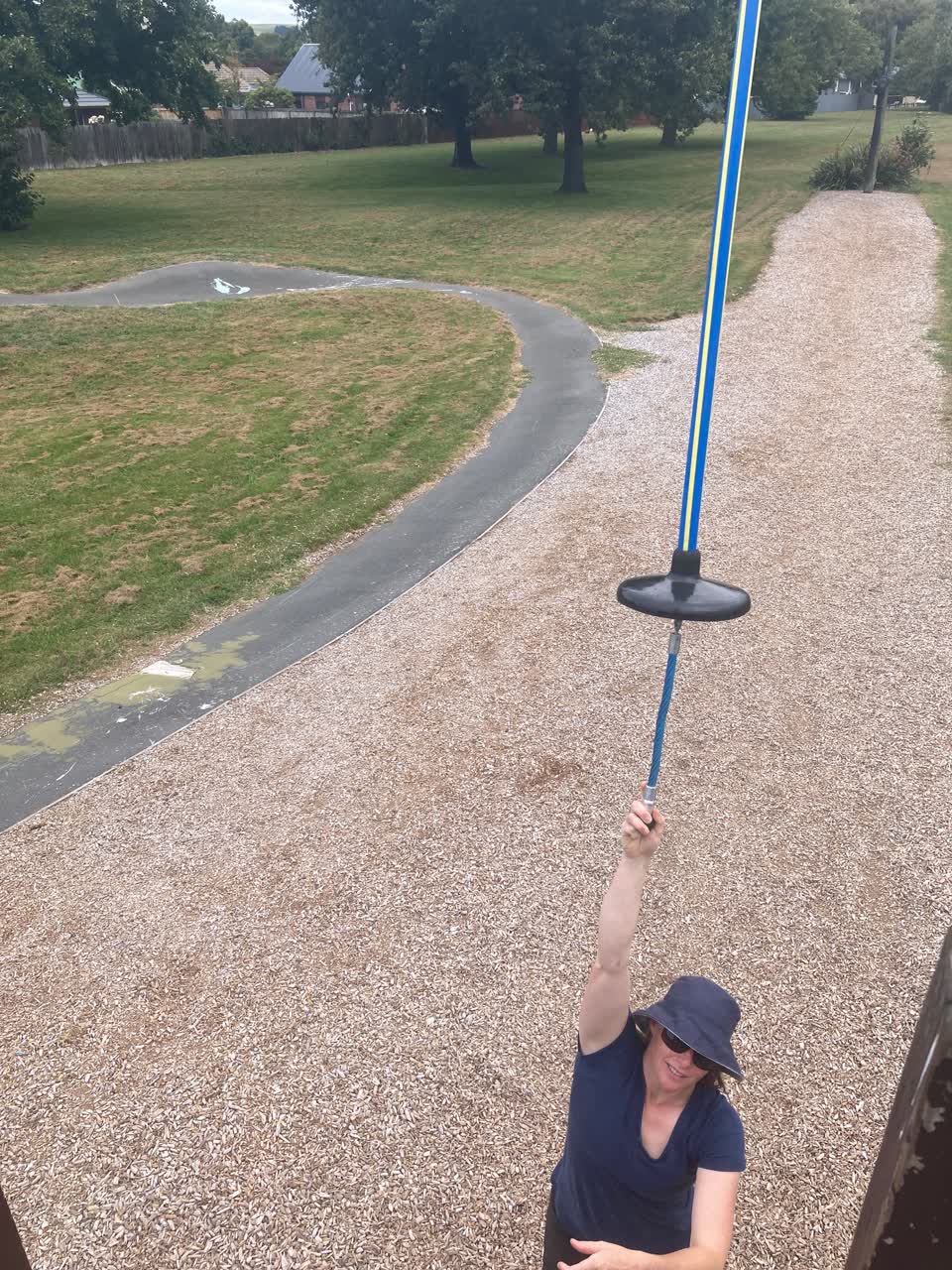The photograph attached to this parks report