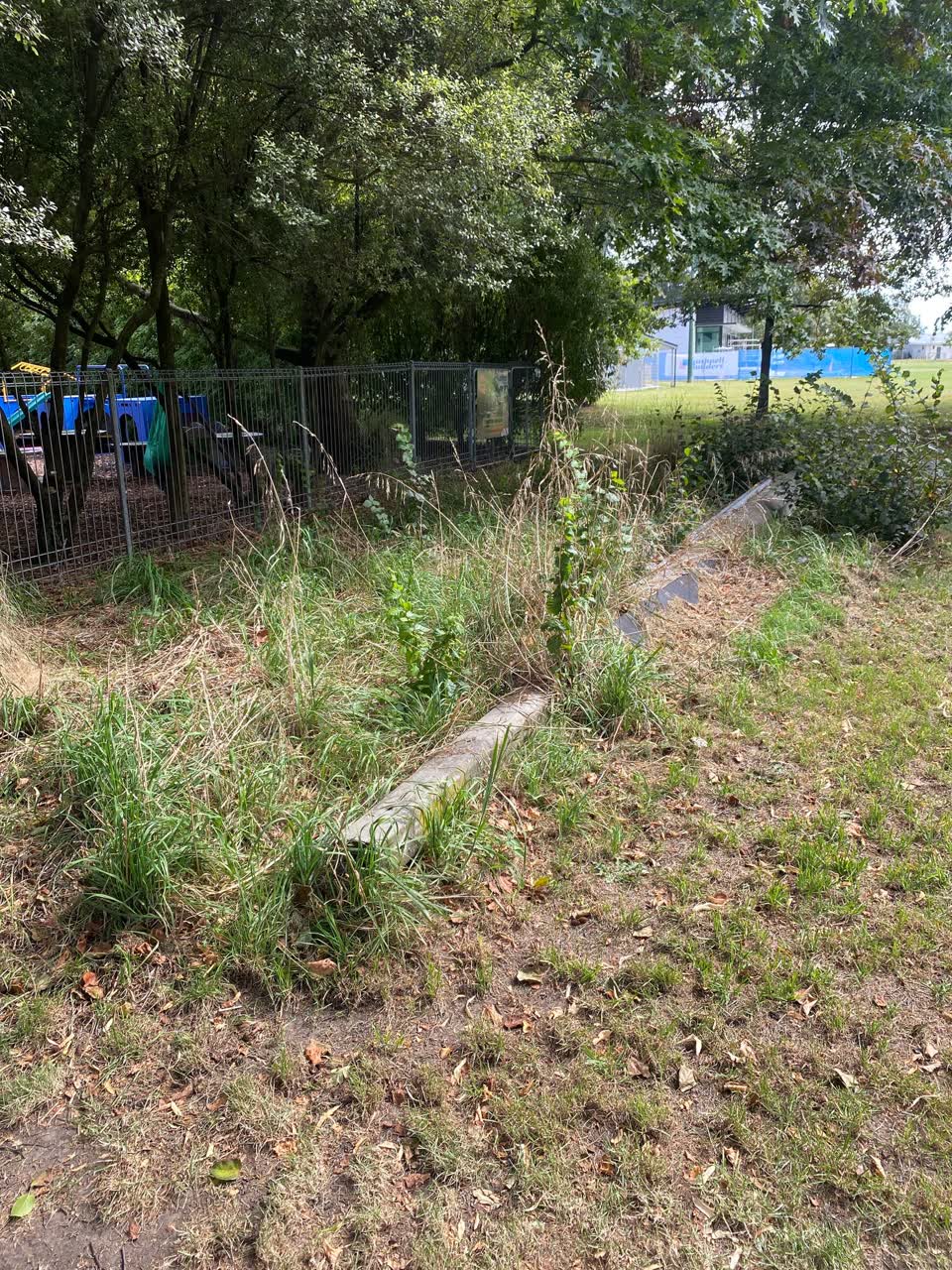 The photograph attached to this parks report