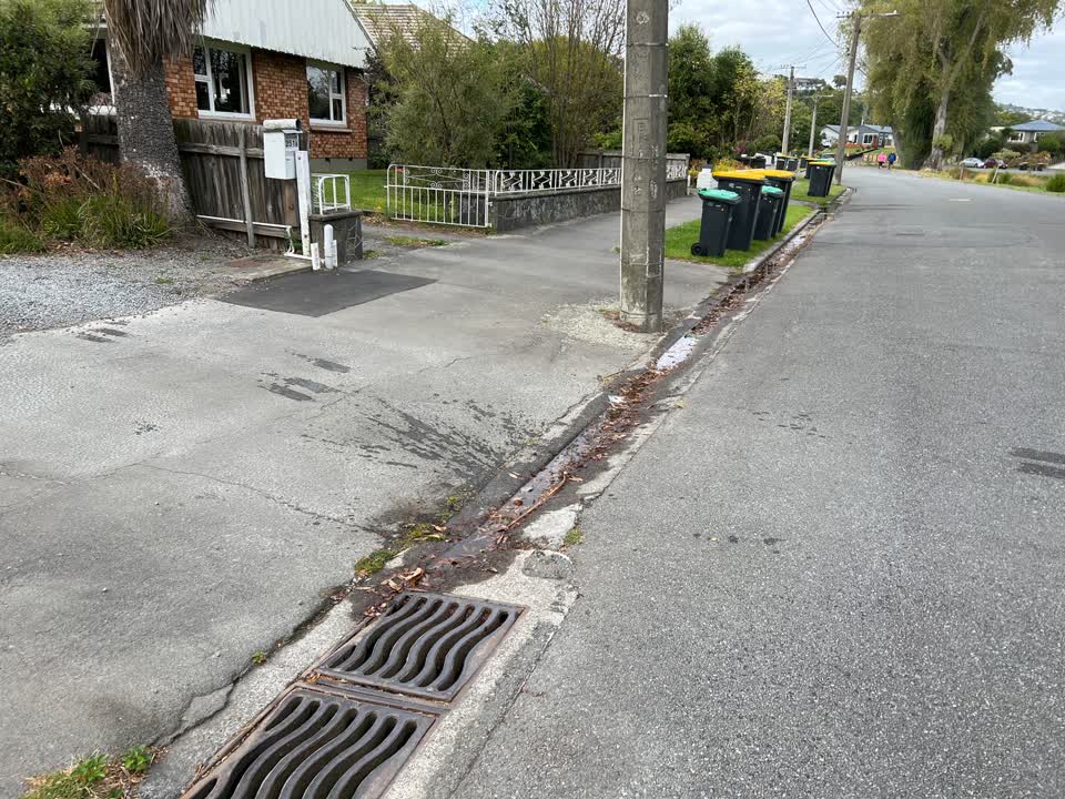 The photograph attached to this water leak report