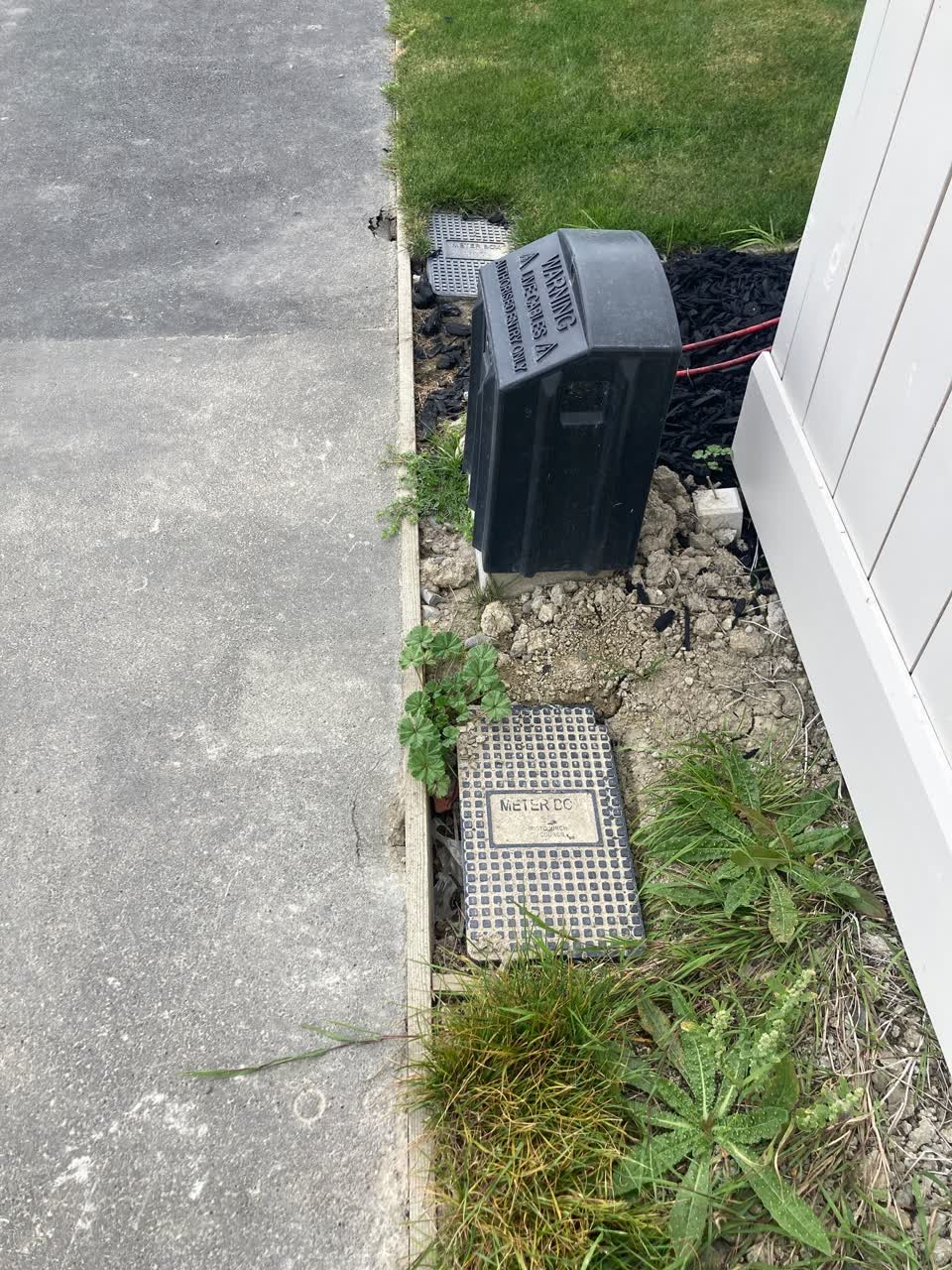The photograph attached to this water supply report