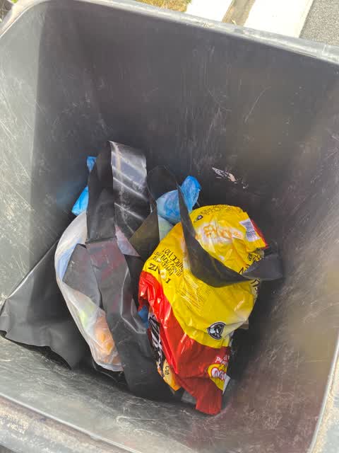 Rubbish/Recycling, a report photo