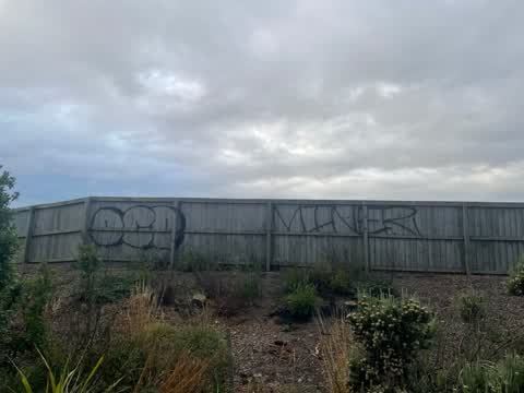 Graffiti, a report photo