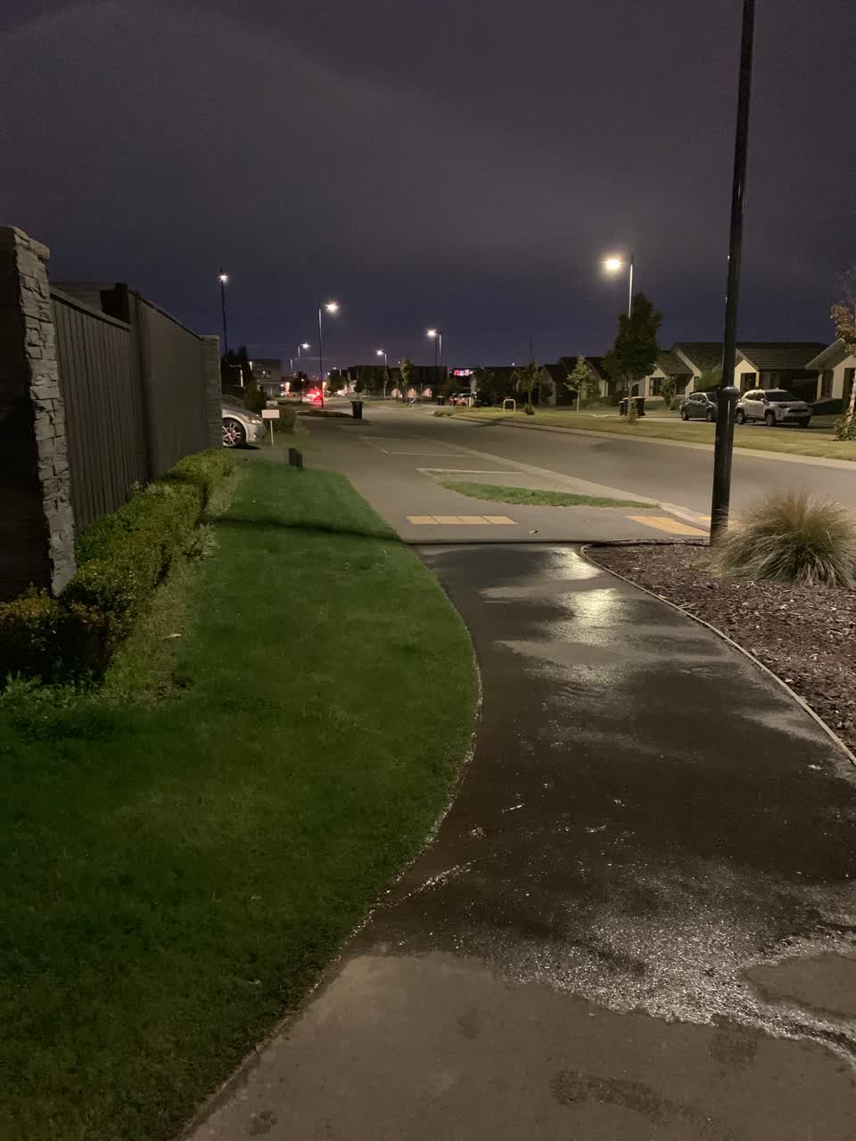 The photograph attached to this water leak report