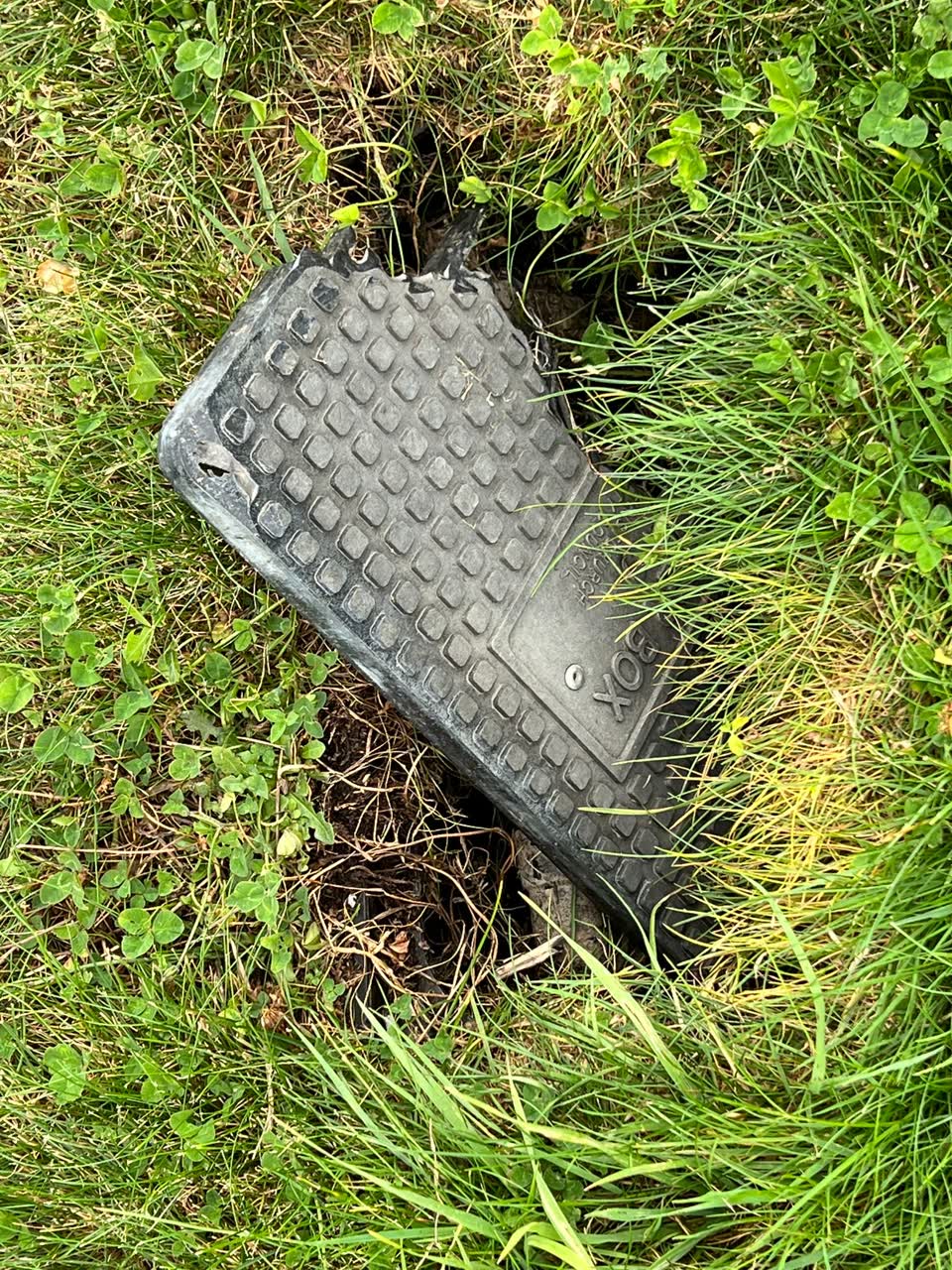 The photograph attached to this water supply report
