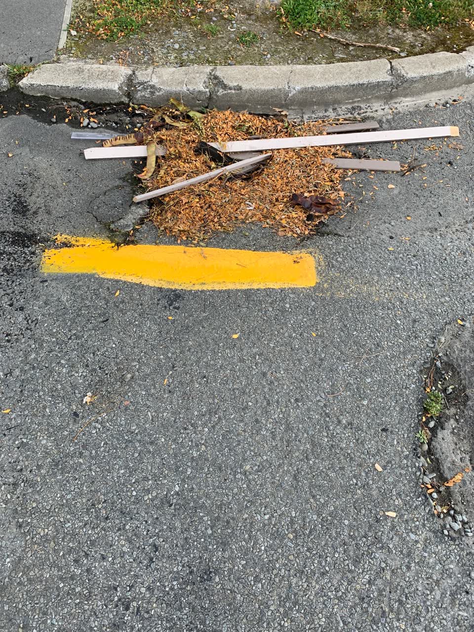 The photograph attached to this wastewater/stormwater report