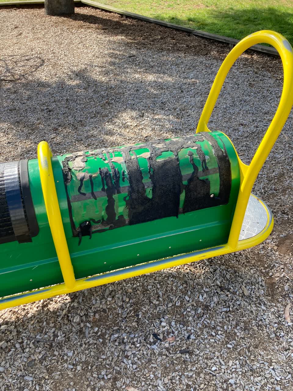 The photograph attached to this parks report