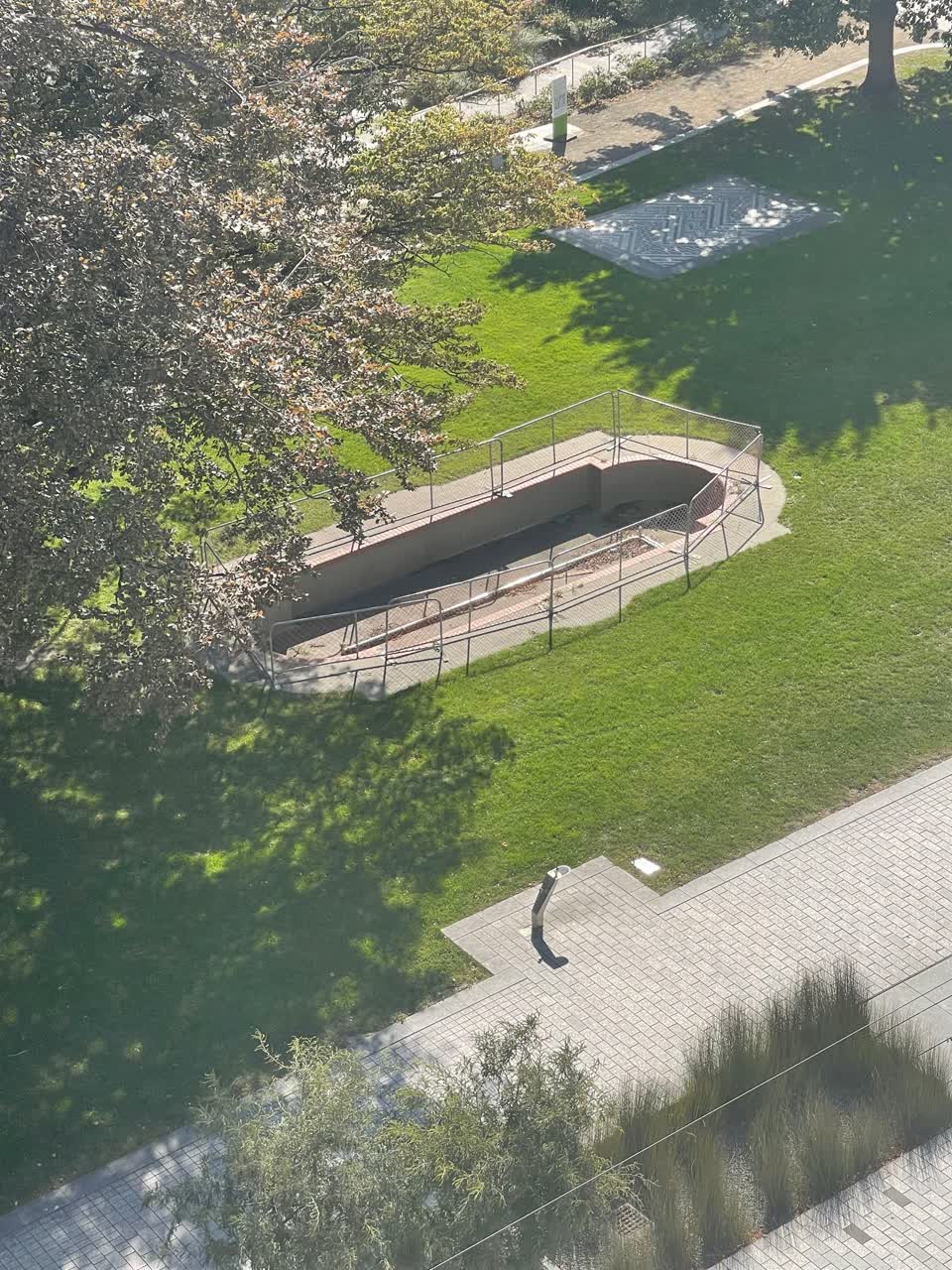 The photograph attached to this parks report