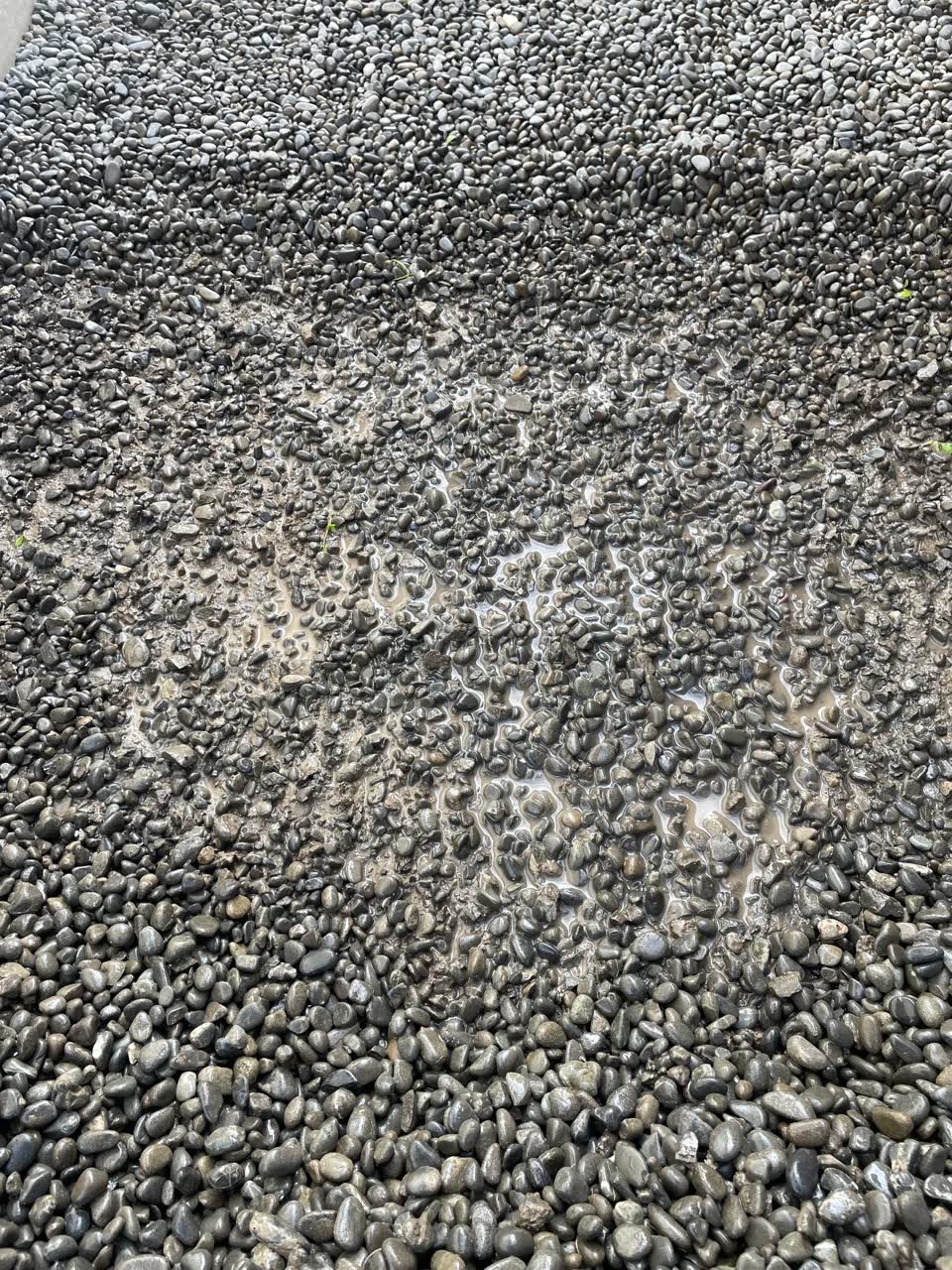 The photograph attached to this wastewater/stormwater report