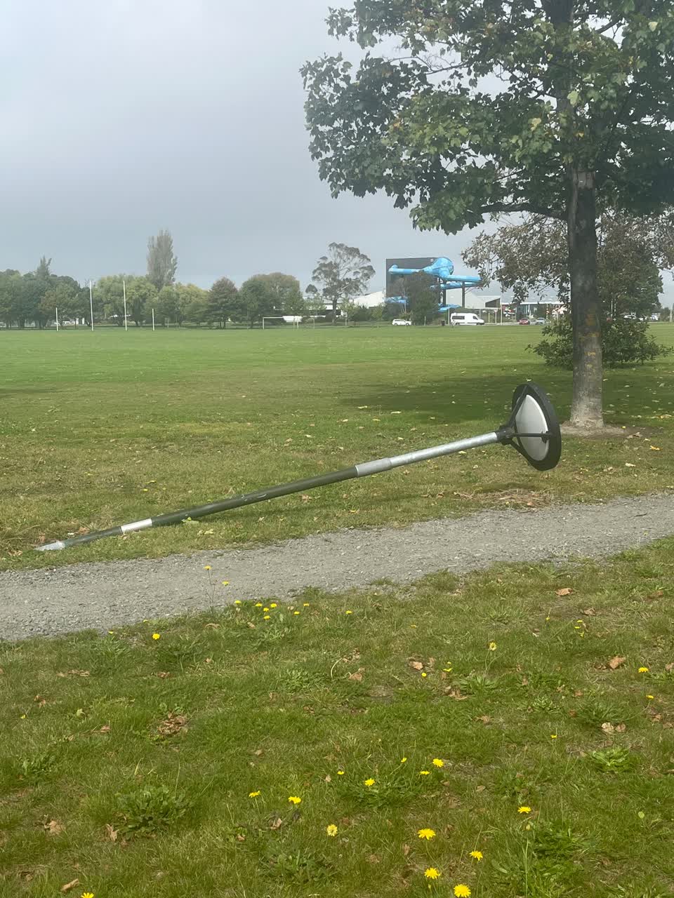 The photograph attached to this parks report