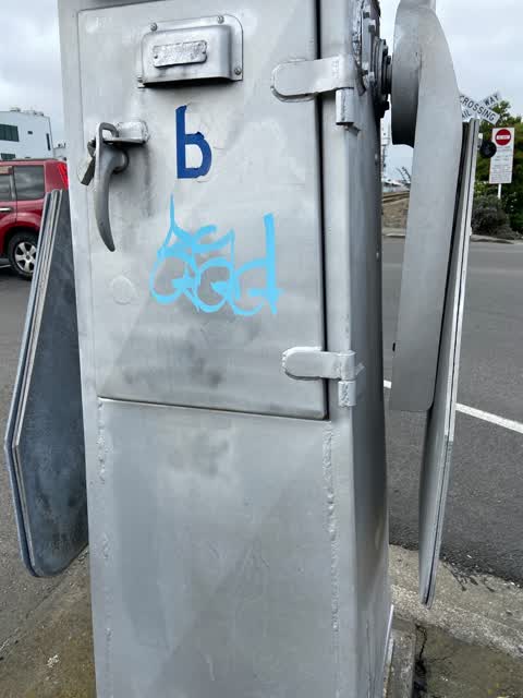 Graffiti, a report photo