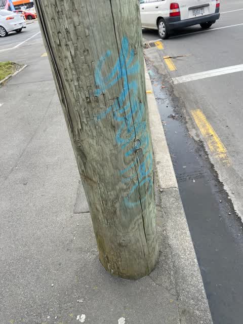 Graffiti, a report photo