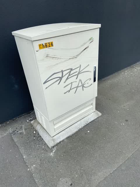 Graffiti, a report photo