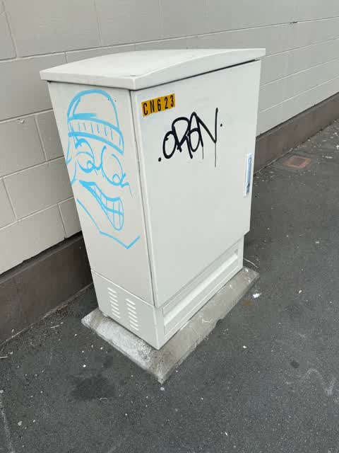 Graffiti, a report photo